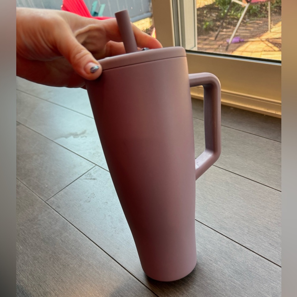 BruMate Era 40 oz. Tumbler with Handle in Lilac Dust - Leakproof